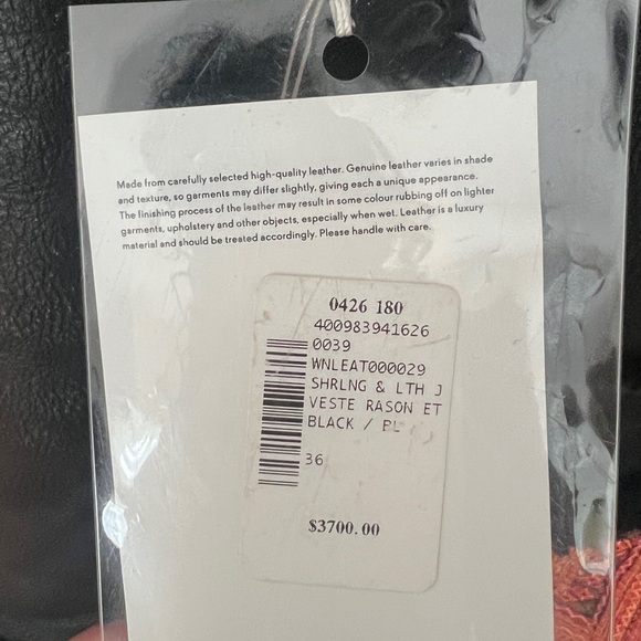 Acne Studios Shearling Coat w/ Orginal Tags - Picture 6 of 10